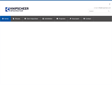 Tablet Screenshot of knipscheer.com